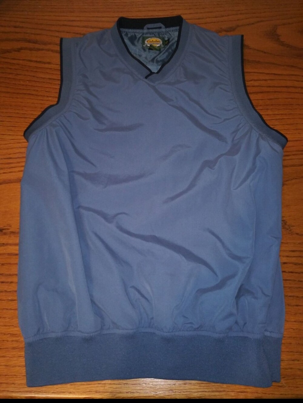 Vintage Cabela's Blue Vest